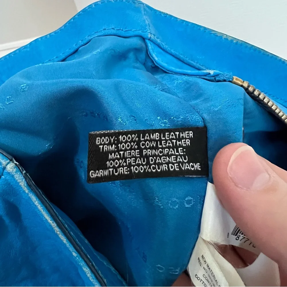 Marc by Marc Jacobs Blue Leather Hobo Tote